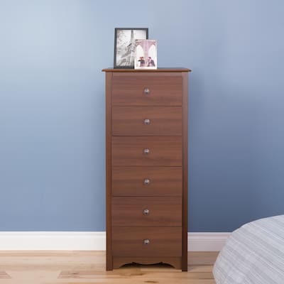 Prepac Monterey Tall 6-Drawer Chest