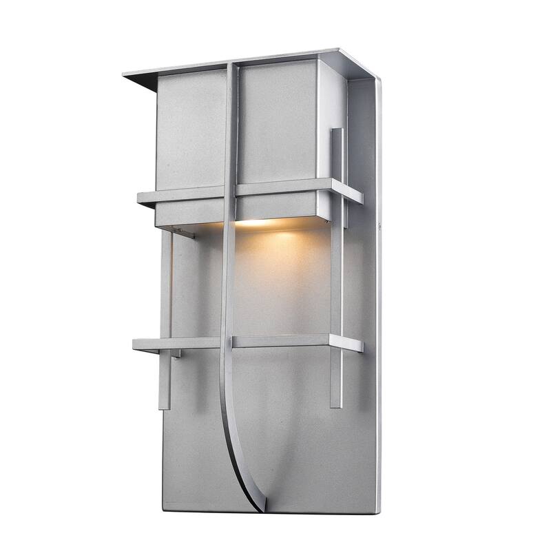Z-Lite Stillwater 15" Tall LED ADA Compliant Wall Sconce - 2700K - Silver