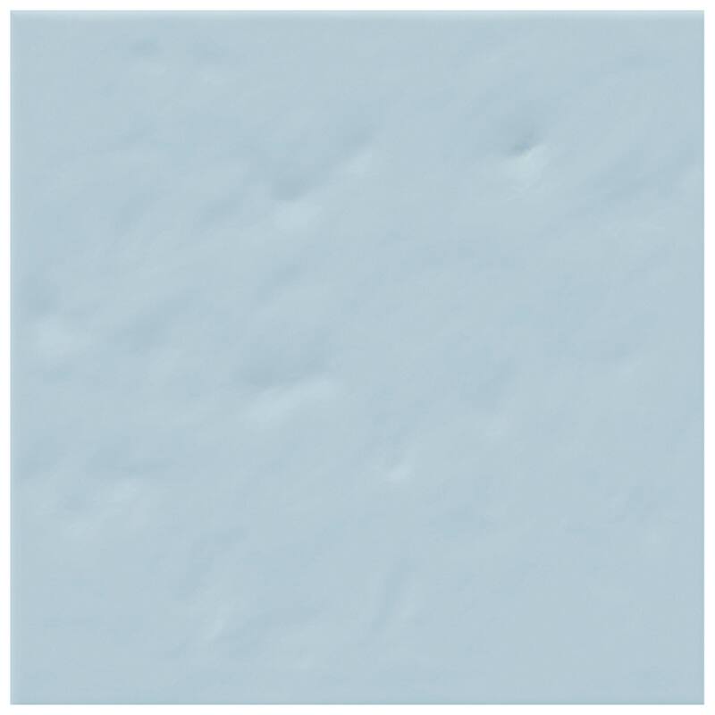Merola Tile Berta Celeste 7-7/8" x 7-7/8" Ceramic Wall Tile