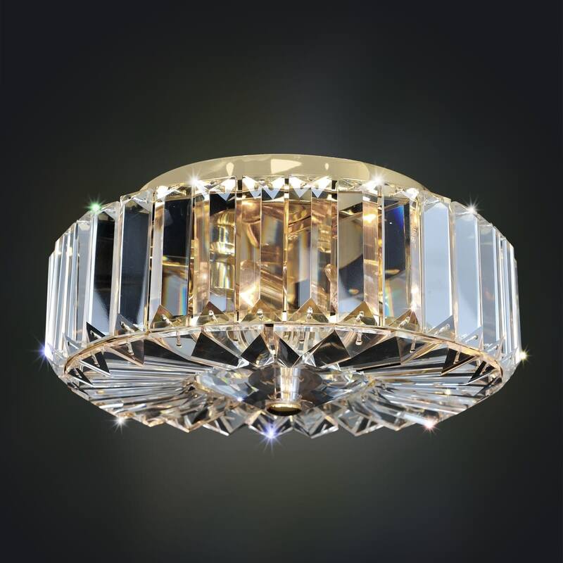 Allegri Julien 2 Light 9-1/2" Wide Flush Mount Drum Ceiling Fixture