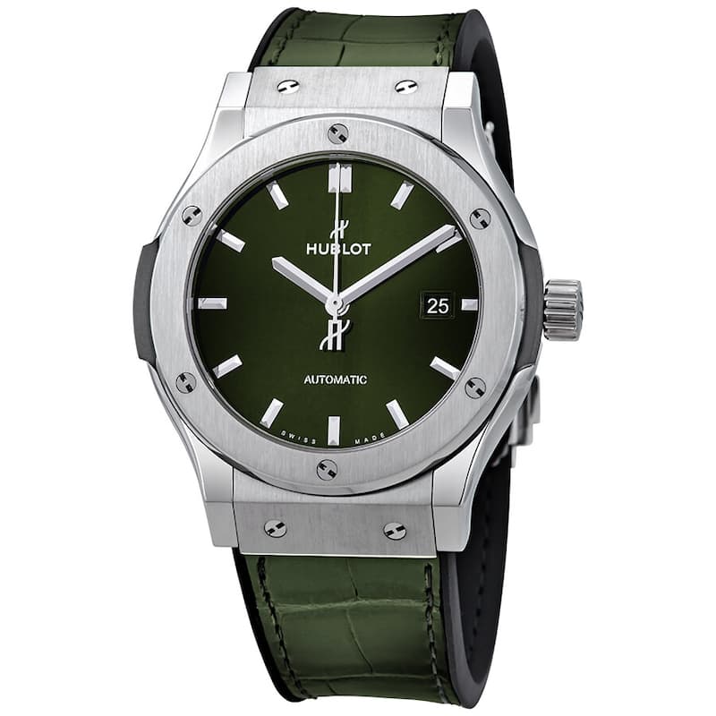 Hublot Classic Fusion Automatic Men's Watch - Green