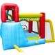 preview thumbnail 6 of 6, 7 In1 Inflatable Slide Water Park Bouncing House Outdoor Soccer - 177"