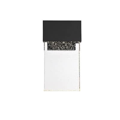 Lysander 11 inch LED Outdoor Wall sconce in Black - 11"