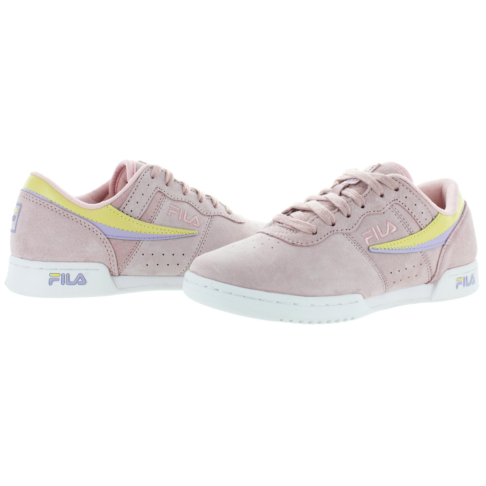 yellow fila trainers womens