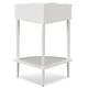 preview thumbnail 9 of 14, Cottage White Corner Table Stand