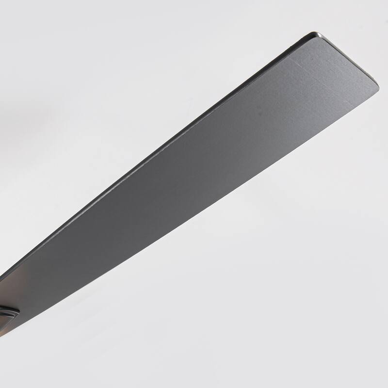 52" Modern Unique Dimmable LED Reversible Motor Ceiling Fan with Light and Remote - 52-inch W*19.3-inch H