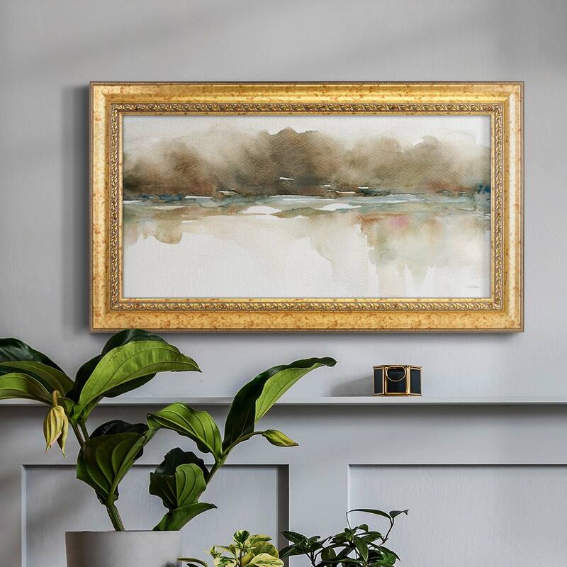 Softer Reflections Premium Framed Canvas- Ready to Hang