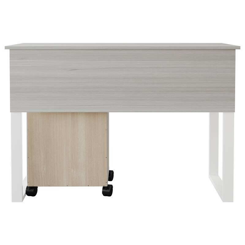 CraftPorch Luxury Writing Table with Drawer Cabinet