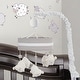 preview thumbnail 2 of 2, Lambs & Ivy Signature Goodnight Sheep Gray/White Musical Baby Crib Mobile