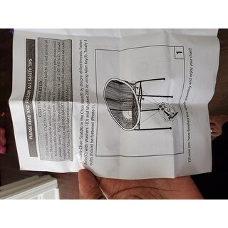 Corvus Sarcelles Woven Wicker Patio Chairs (Set of 2)