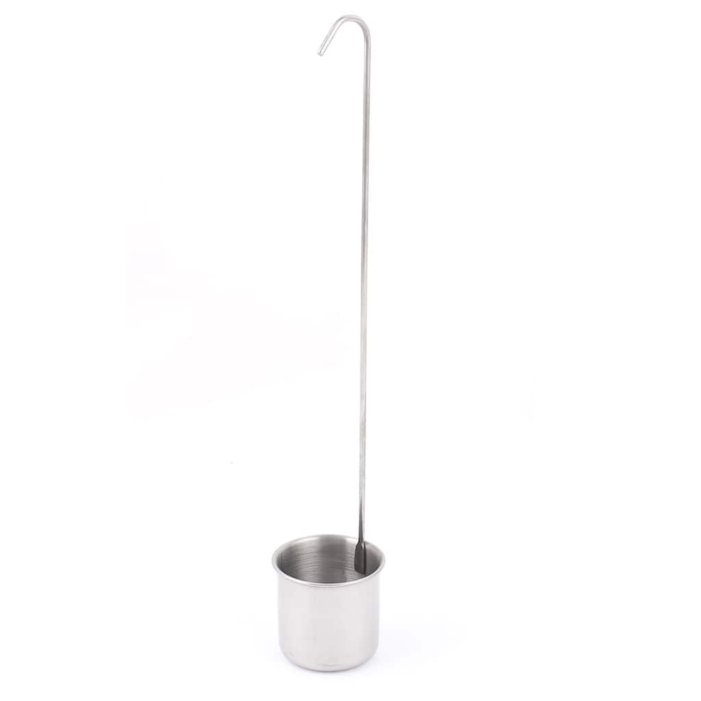 Stainless Steel Measuring Cup Long Handle for liquids 50g - Silver Tone
