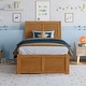 preview thumbnail 53 of 85, Portland Platform Bed with Footboard and Storage Drawers