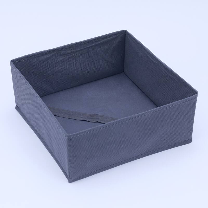 Storage Cube Set of 6, Storage Bin for Shelves Closet, Collapsible Storage Basket for Organizing Clothes Books - 6 Pack