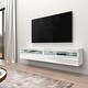 preview thumbnail 5 of 16, Strick & Bolton Mikli Modern Wall-mounted Floating TV Stand