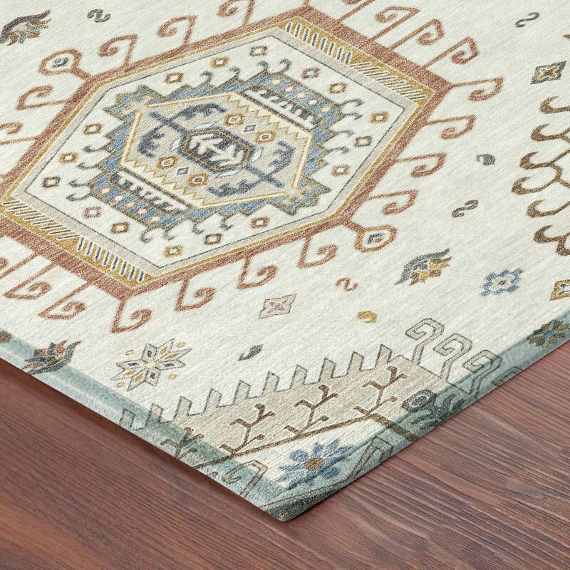 Machine Washable Indoor/ Outdoor Global Akron Chantille Rug