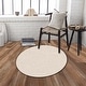 preview thumbnail 2 of 34, Round Area Rugs Oriental Floral Rugs Soft Indoor Rug