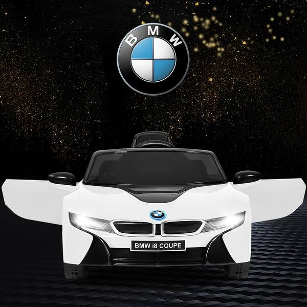 slide 2 of 7, 12V Licensed BMW I8 Kids Ride On Car w/ 2.4G Remote MP3 LED Light 2-4 Years
