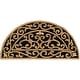 preview thumbnail 78 of 128, Safavieh Hand-hooked Chelsea Cherrelle Country Oriental Wool Rug 1'6" x  3' - Black - Runner/Rectangle