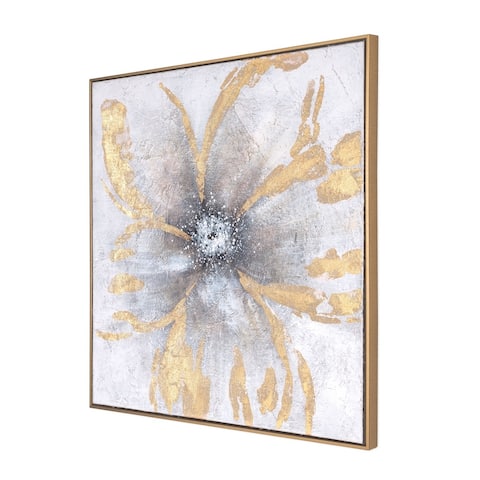 Brilliant Blossom, Framed Hand Painted Canvas
