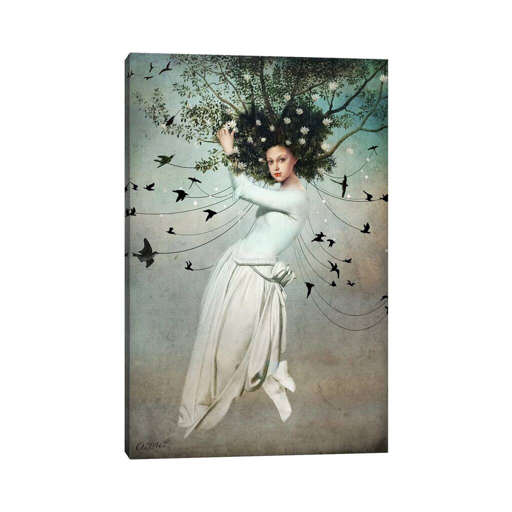 iCanvas "Fly With Me" by Catrin Welz-Stein Canvas Print