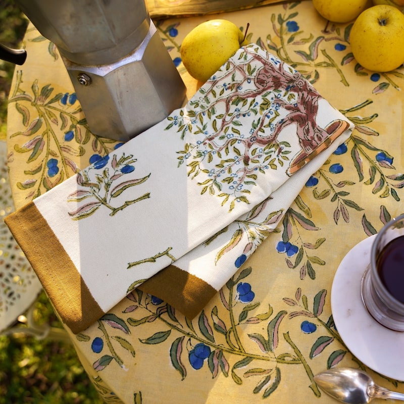 Couleur Nature Olive Tree Tea Towels - Set of 3