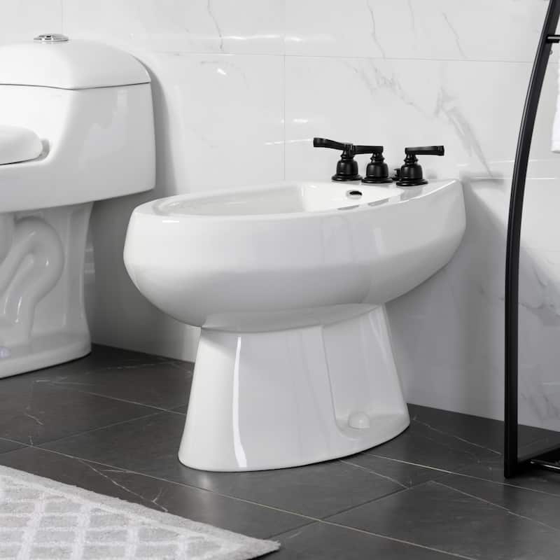 Kingston Brass Royale Three-Handle Bidet Faucet