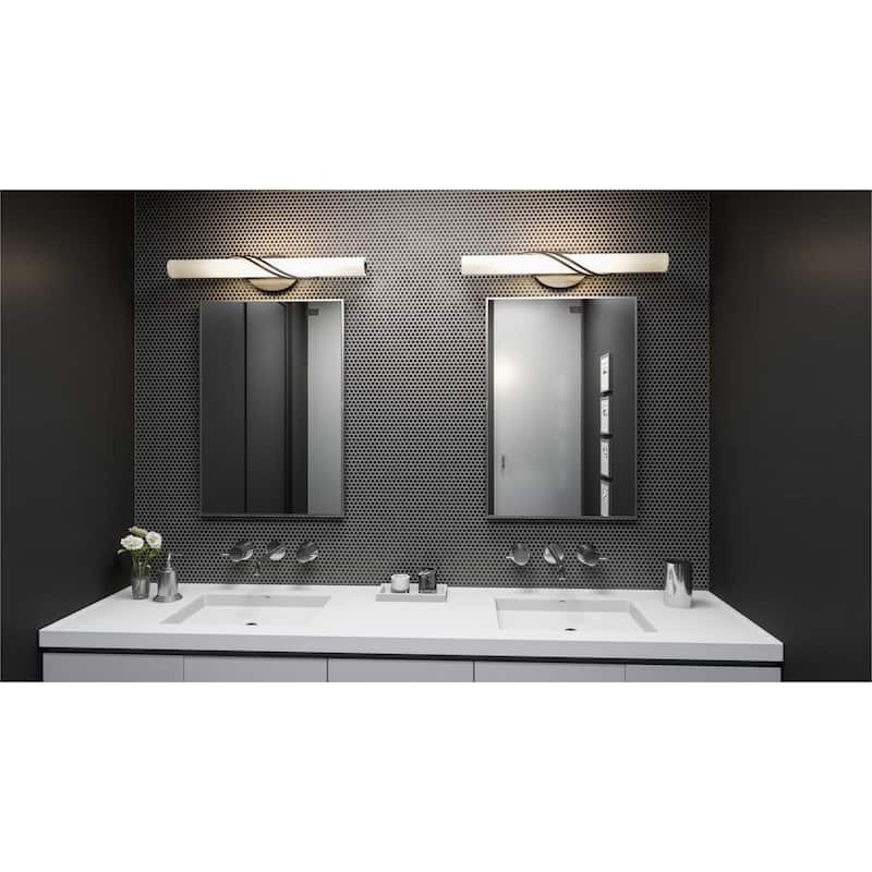 James Allan Crook 25" Wide ADA LED Bath Bar
