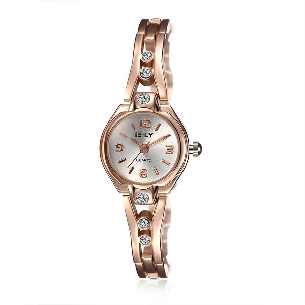 18K Rose Gold Abstract Curved Watch