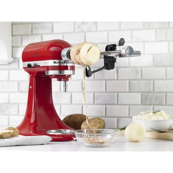 slide 2 of 16, KitchenAid Spiralizer (Peel, Core & Slice) Attachment for KitchenAid Stand Mixers