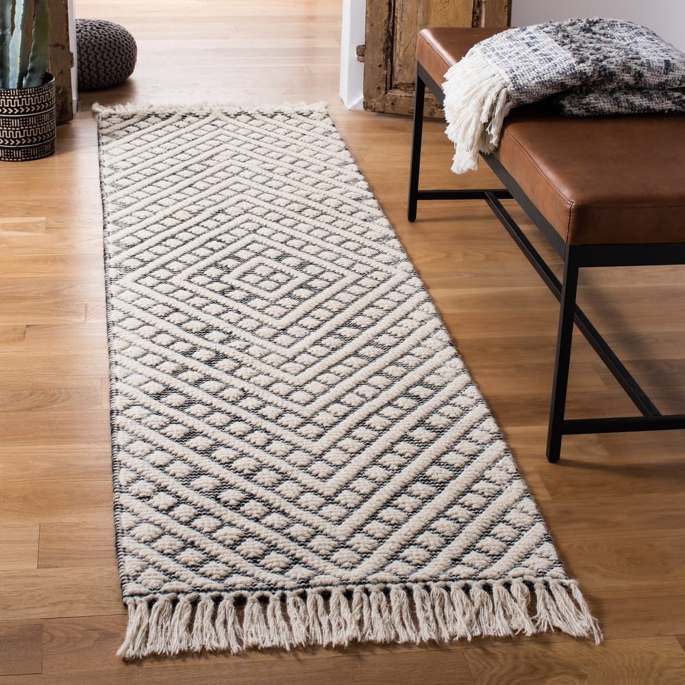 SAFAVIEH Handmade Natura Mahsa Southwestern Wool Rug