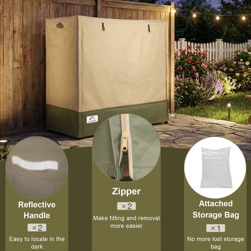 Aoodor Heavy Duty Firewood Rack Cover