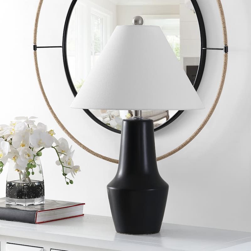 SAFAVIEH Lighting Cerlia Modern 26-inch LED Table Lamp - 16" W x 16" L x 26" H