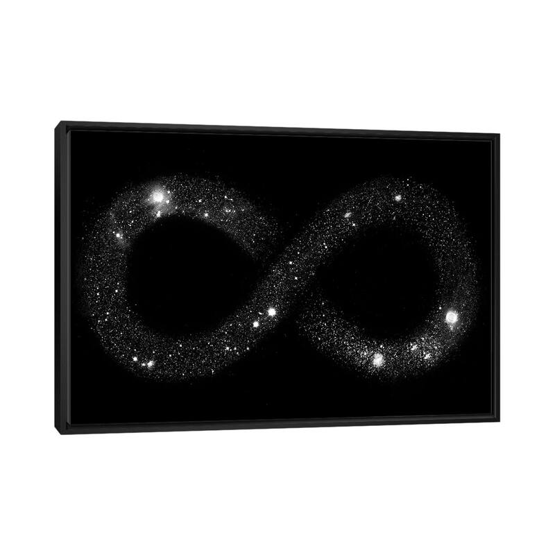 iCanvas "Universe Infinity" by Florent Bodart Framed Canvas Print - Black - 26x40