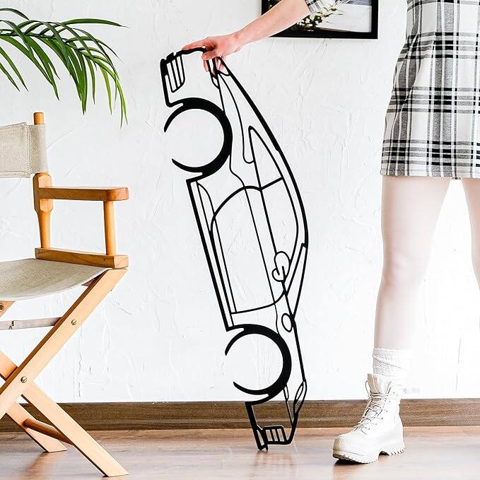 Car Metal Wall Decor,