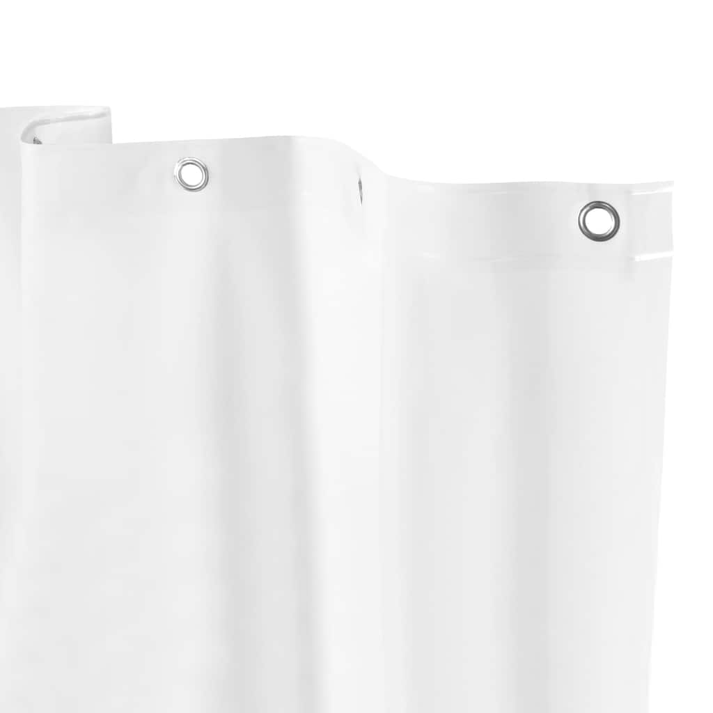 Kenney Medium Weight Extra Long PEVA Shower Curtain Liner, 70" W x 78" H - White