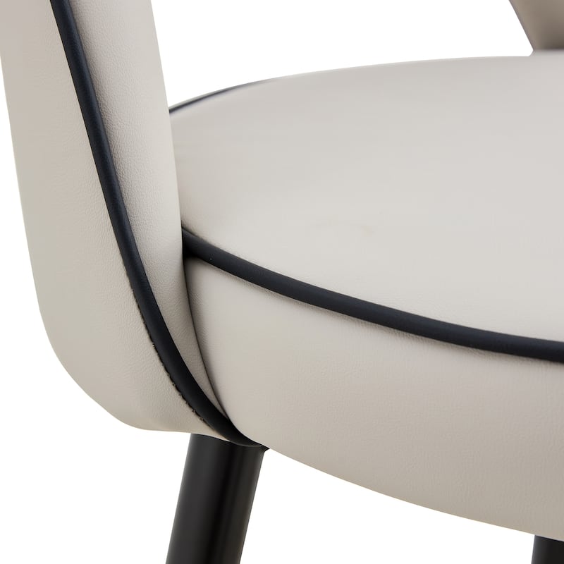 360°Rotatable Upholstered Bar Chair Side Chair Set Of 2