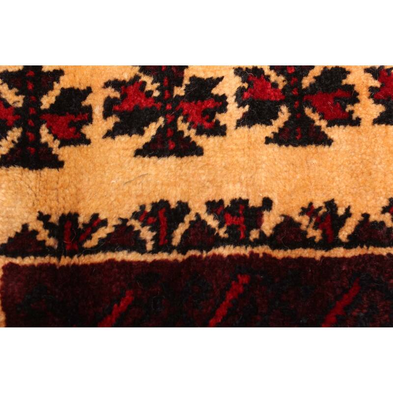 ECARPETGALLERY Hand-knotted Teimani Beige Wool Rug - 2'8 x 4'1