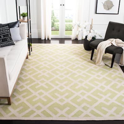 SAFAVIEH Handmade Flatweave Dhurries Eildine Modern Moroccan Wool Rug