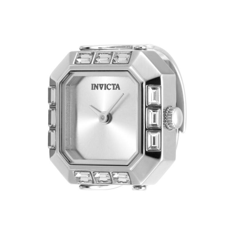 Invicta Women's 49580 Mini Quartz 2 Hand Silver Dial Watch