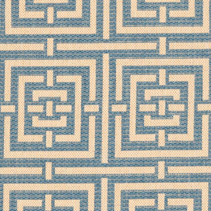SAFAVIEH Courtyard Ginger Indoor/ Outdoor Waterproof Patio Backyard Rug