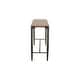 preview thumbnail 10 of 11, INK+IVY Caden Brown/ Charcoal Console Table and Counter Stool 3 Piece Set