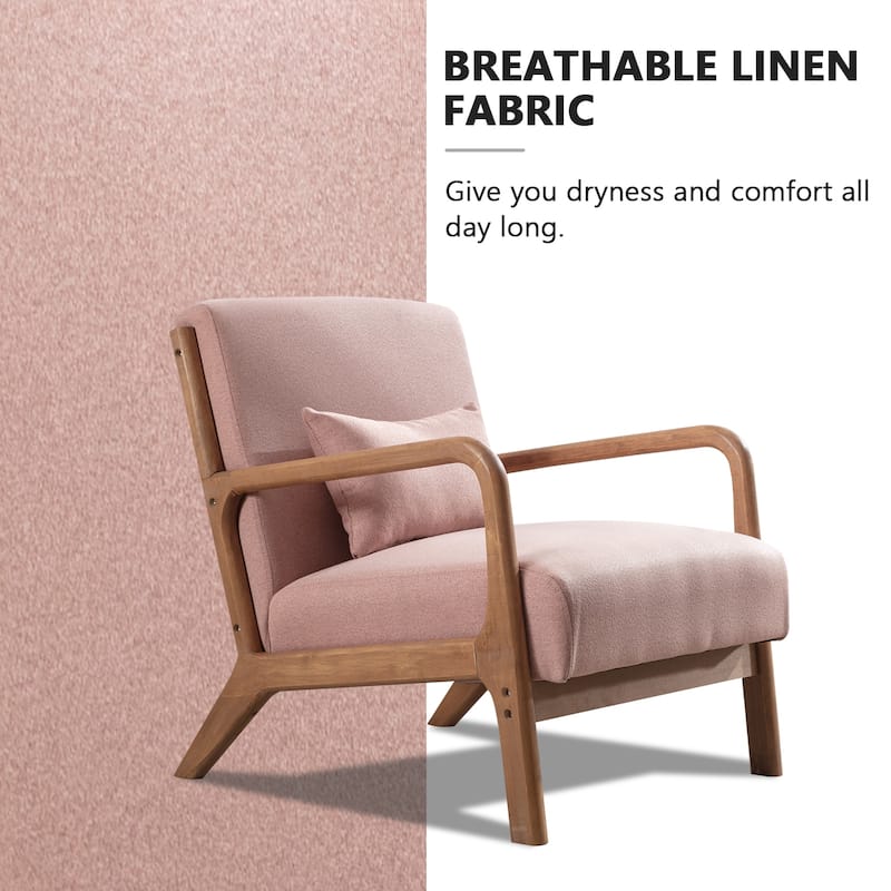 Aston Modern Solid wood Accent Chair for Living Room