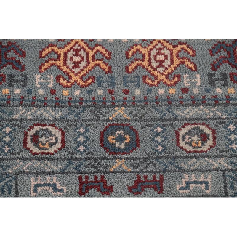 Tribal Khotan Oriental Runner Rug Wool Carpet - 2'7"x 9'11"