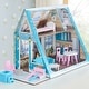 preview thumbnail 1 of 3, Delta Children Ski Chalet A-Frame Dollhouse