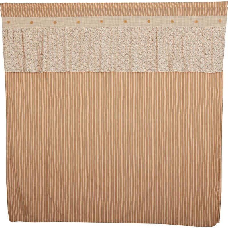 Camilia Ruffled Shower Curtain 72x72 - Bed Bath & Beyond - 34433948