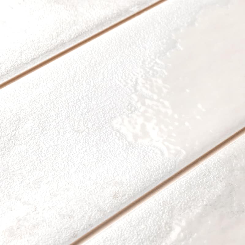 Merola Tile Kings Luxe Tradition Brick White 7-7/8" x 15-3/4" Ceramic Wall Tile