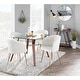 preview thumbnail 20 of 36, Silver Orchid Ralston Contemporary-Glam Velvet Upholstered Chair - N/A