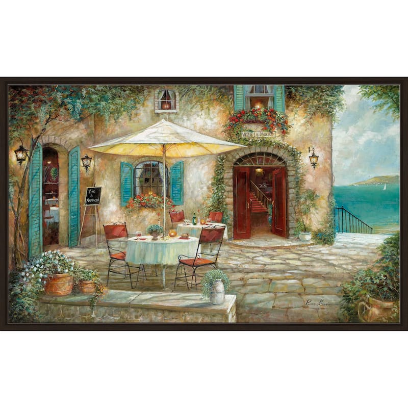 "Casa D'Amore" by Ruane Manning Print on Floating Canvas
