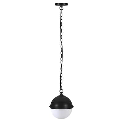 Aurora 9" Wide Pendant with Glass Shade - 9.13" Wide