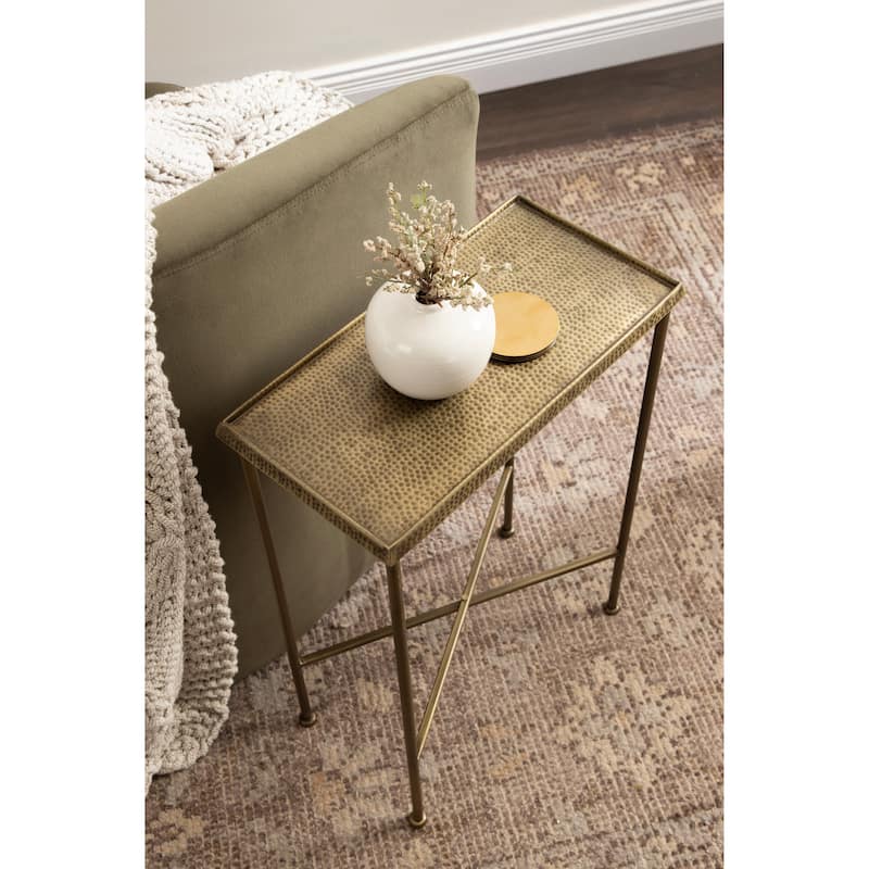 Kate and Laurel Sanzo Slim Side Table
